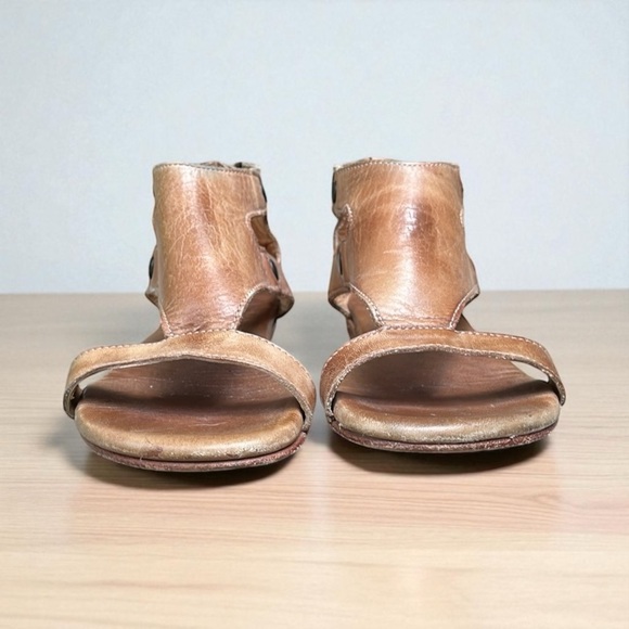 Bed Stu Soto Sandals Distressed in Tan Rustic Women’s Size 8 - Picture 7 of 13